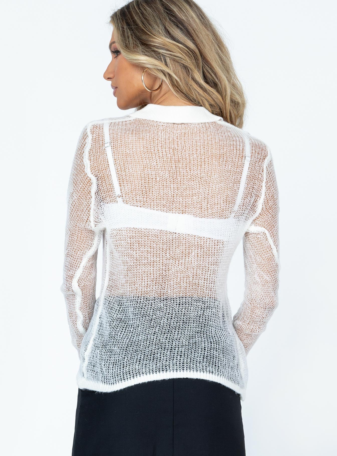 Princess Polly Full Sleeves  Mariam Shirt White