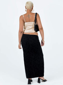 Eurodium Maxi Skirt Black