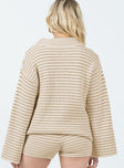 Willbar Oversized Sweater White / Beige