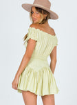 Anastasiya Mini Dress Lime