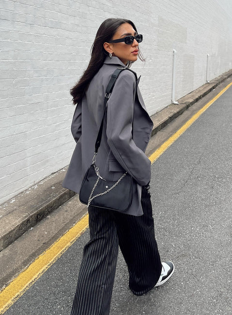 Talisa Oversized Blazer Grey