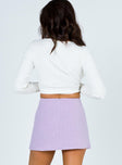 Selby Mini Skirt Lilac