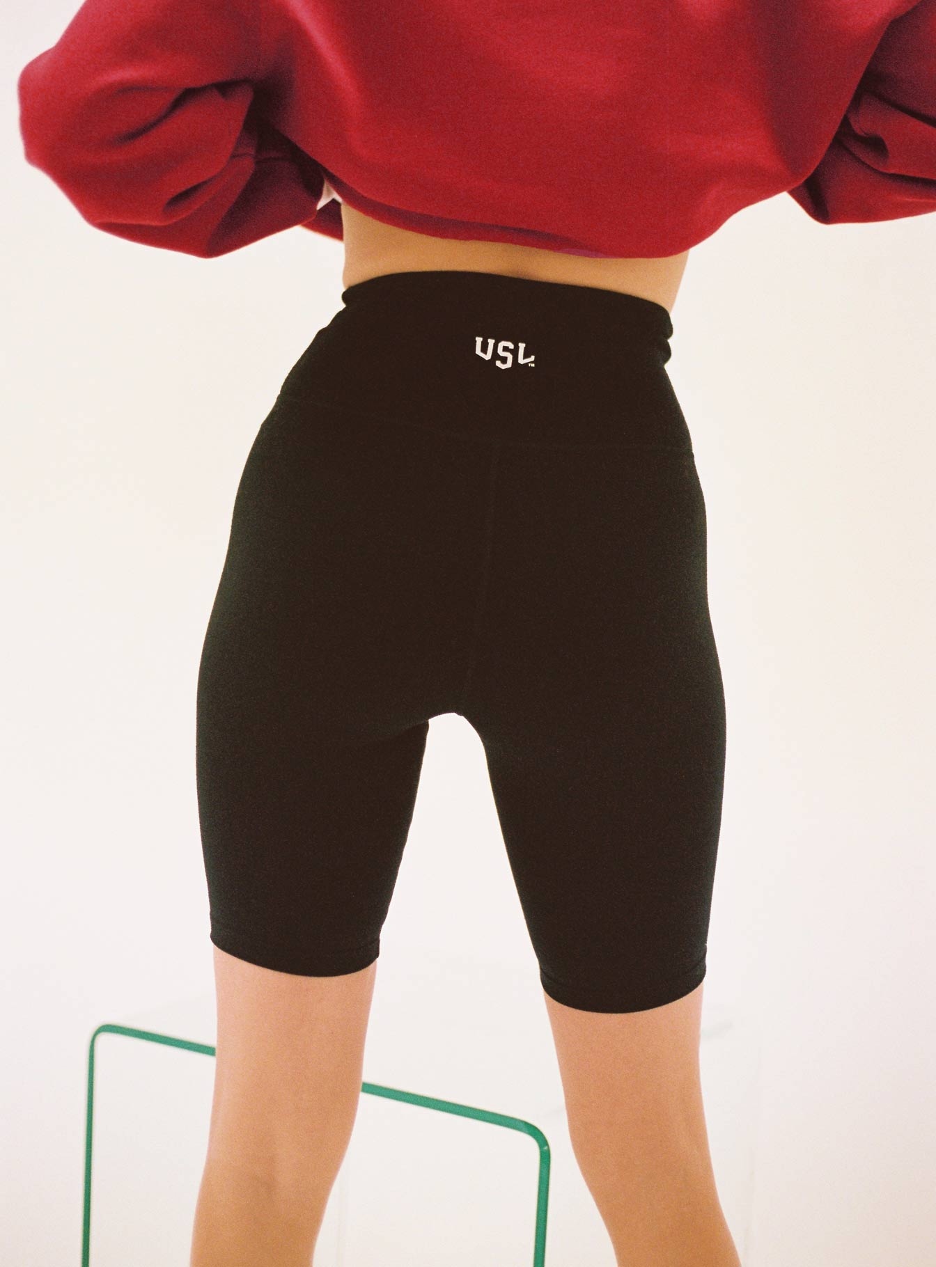 Harvard University Bike Shorts Black