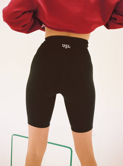 Harvard University Bike Shorts Black