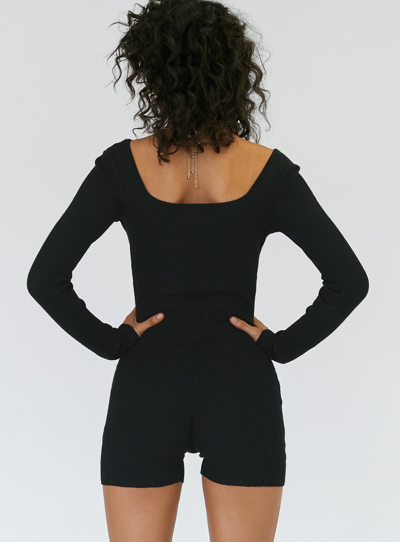 Jaden Playsuit Black