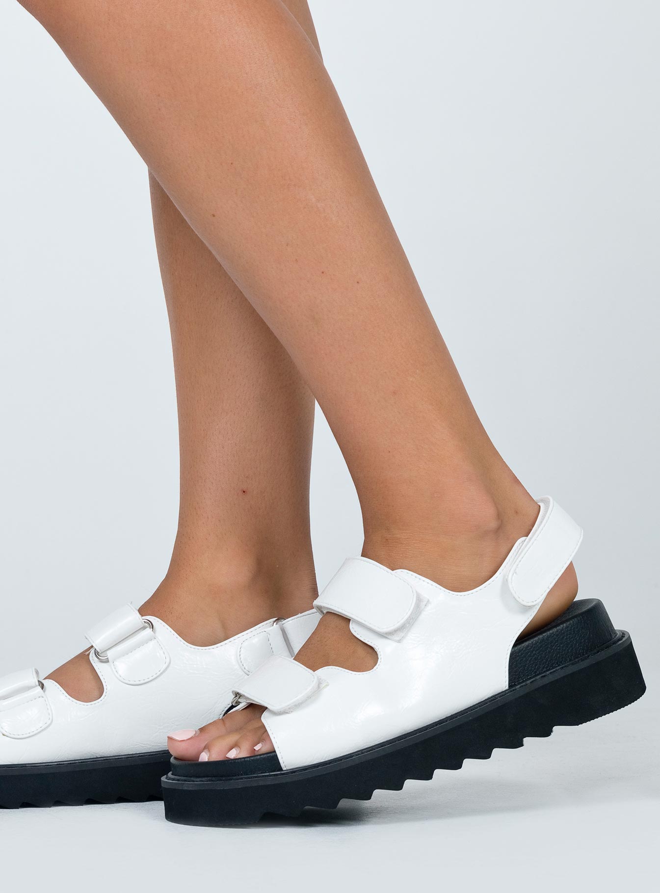 Rue Chunky Sandals White