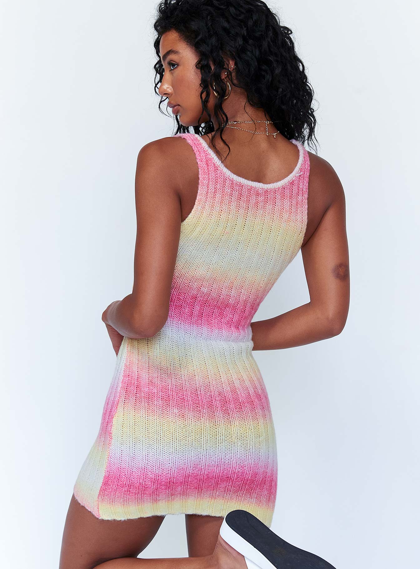 Princess Polly   Mila Mini Dress Yellow / Pink