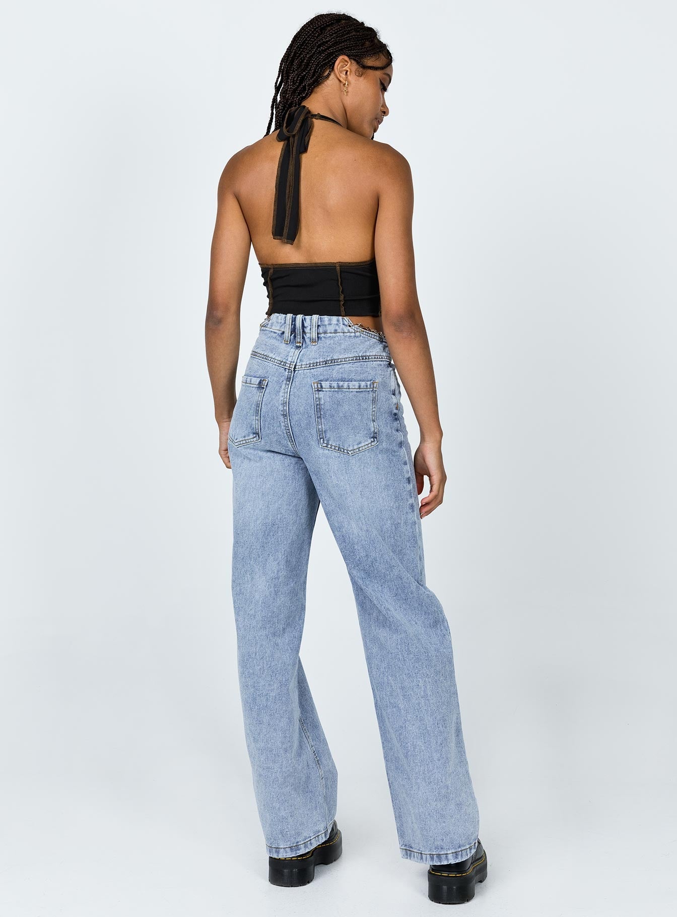 Princess Polly High Rise  Chain Reaction Jean