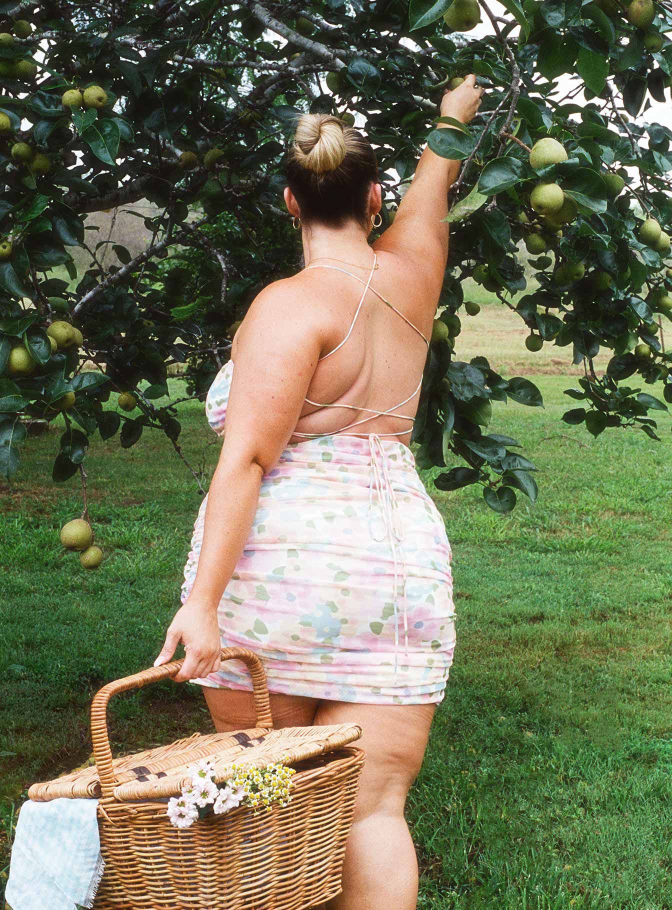 Hopeless Romantic Mesh Ruched Mini Dress Multi Curve