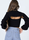 Anna Turtleneck Sweater Black