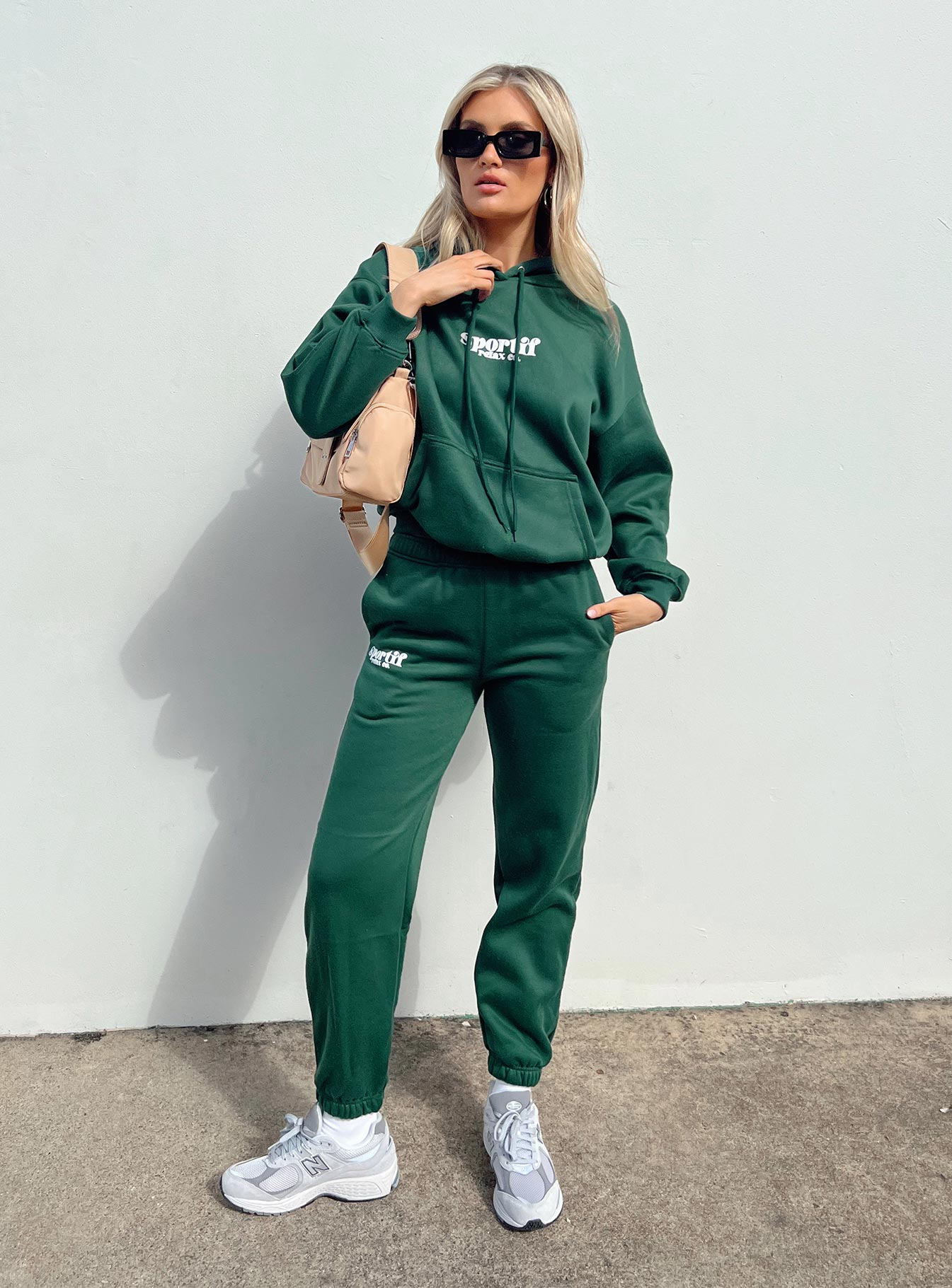 Oversized hoodie Graphic print  Drawstring hood Drop shoulder  Soft lining 