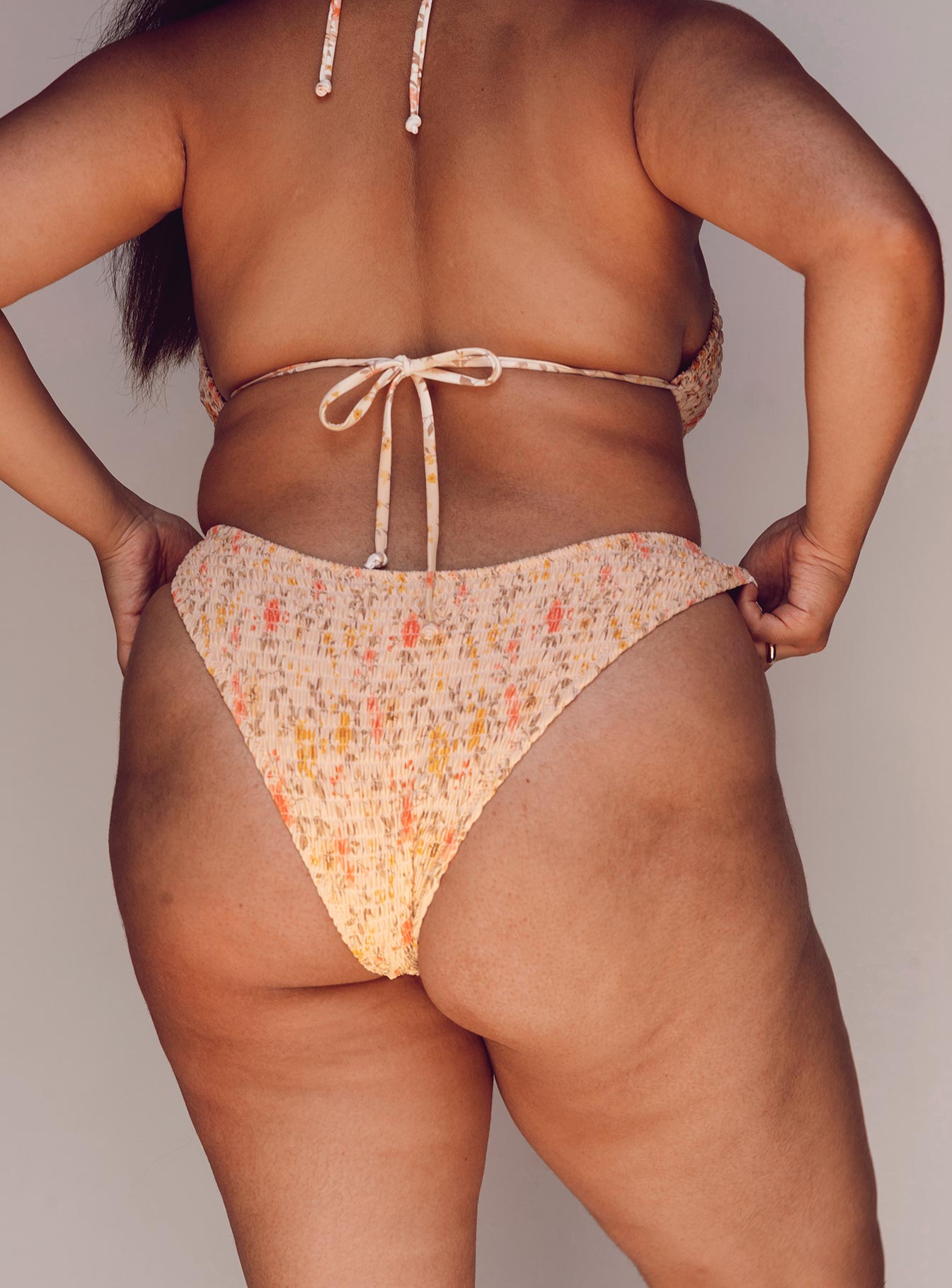 Blanca Bikini Bottoms Beige Curve