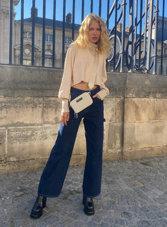 Izzy Turtleneck Sweater Cream