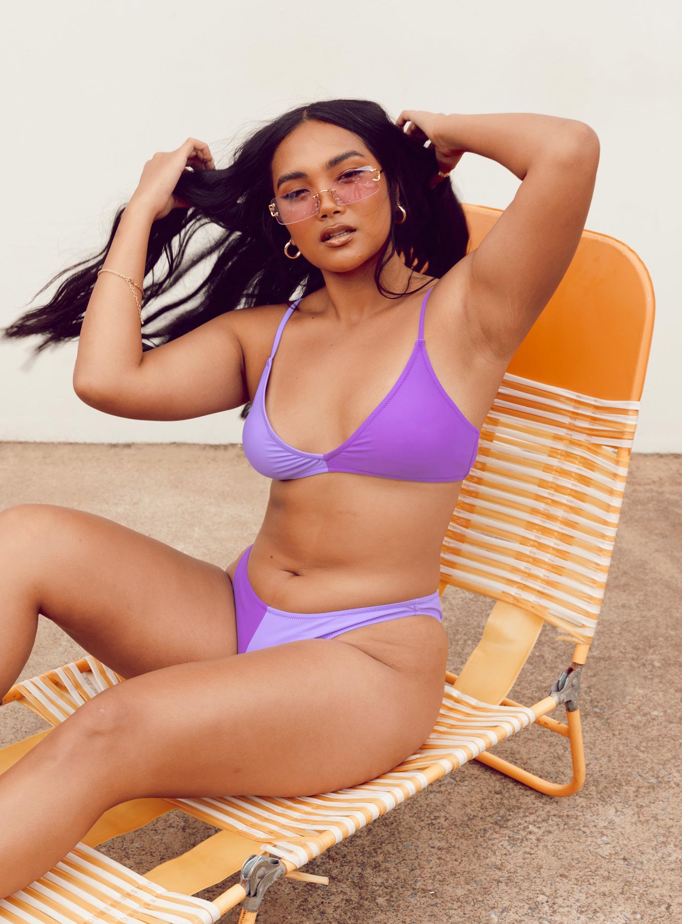 Rachel Bikini Bottoms Purple