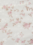 Salmar Mini Skirt Cream / Pink Floral