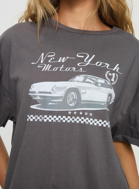 Ny Motors Tee Black