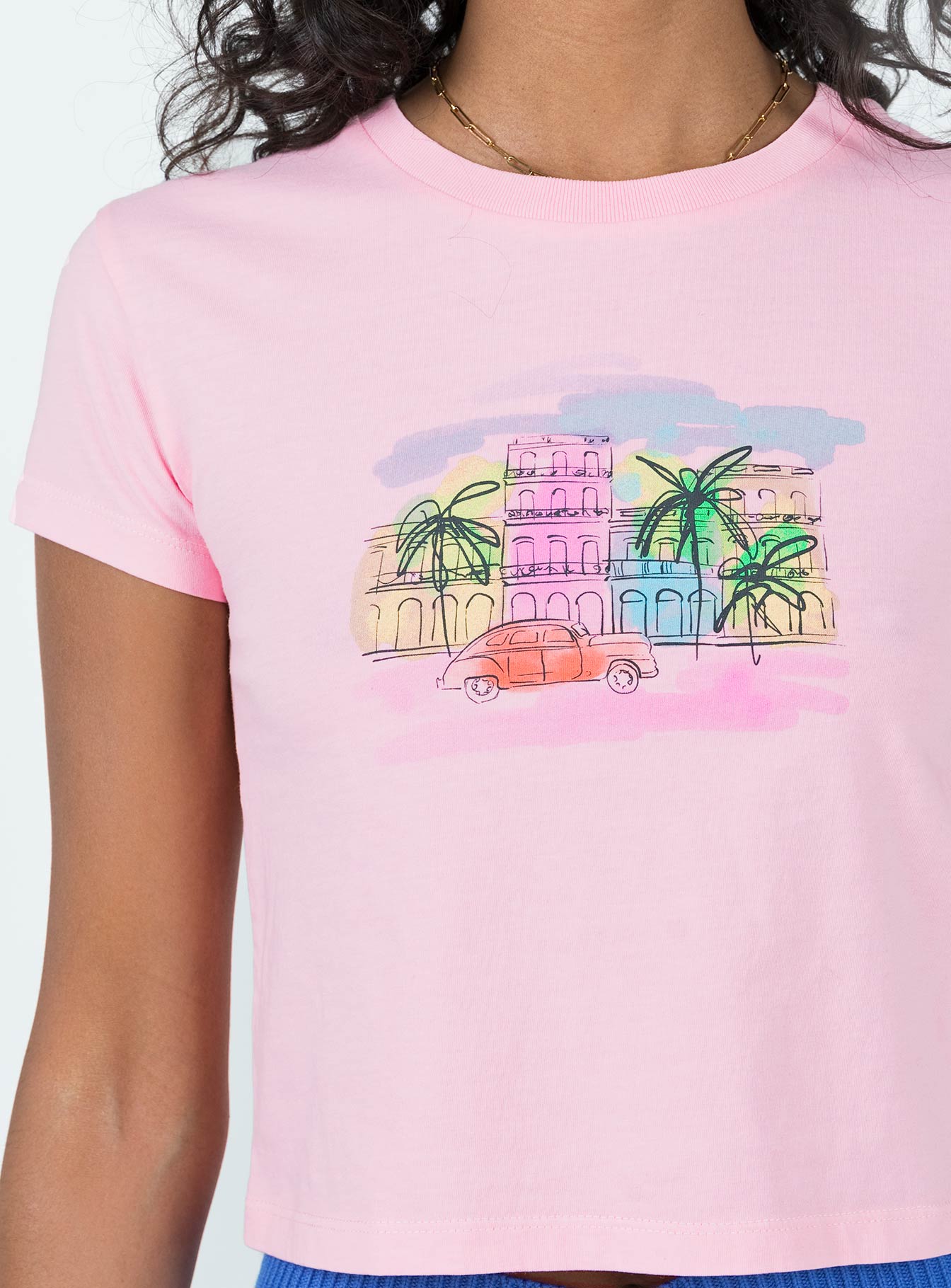 Big City Tee Pink