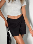 Somerset Mini Skirt Black