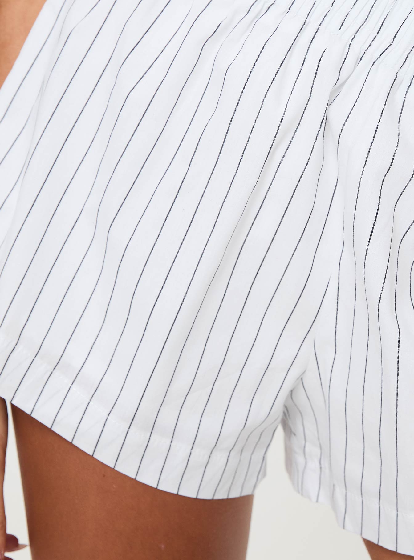 Maxxy Boxer Shorts White Stripe