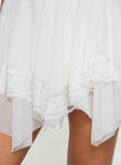 Velenia Mini Skirt White