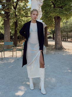 Performer Knit Maxi Dress Cream