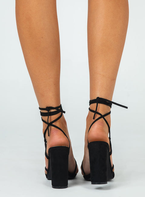 Billini Viva Heels Black