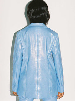 Eternal PU Blazer Blue