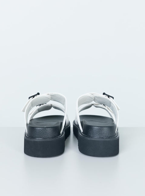Ma Belle Sandals White