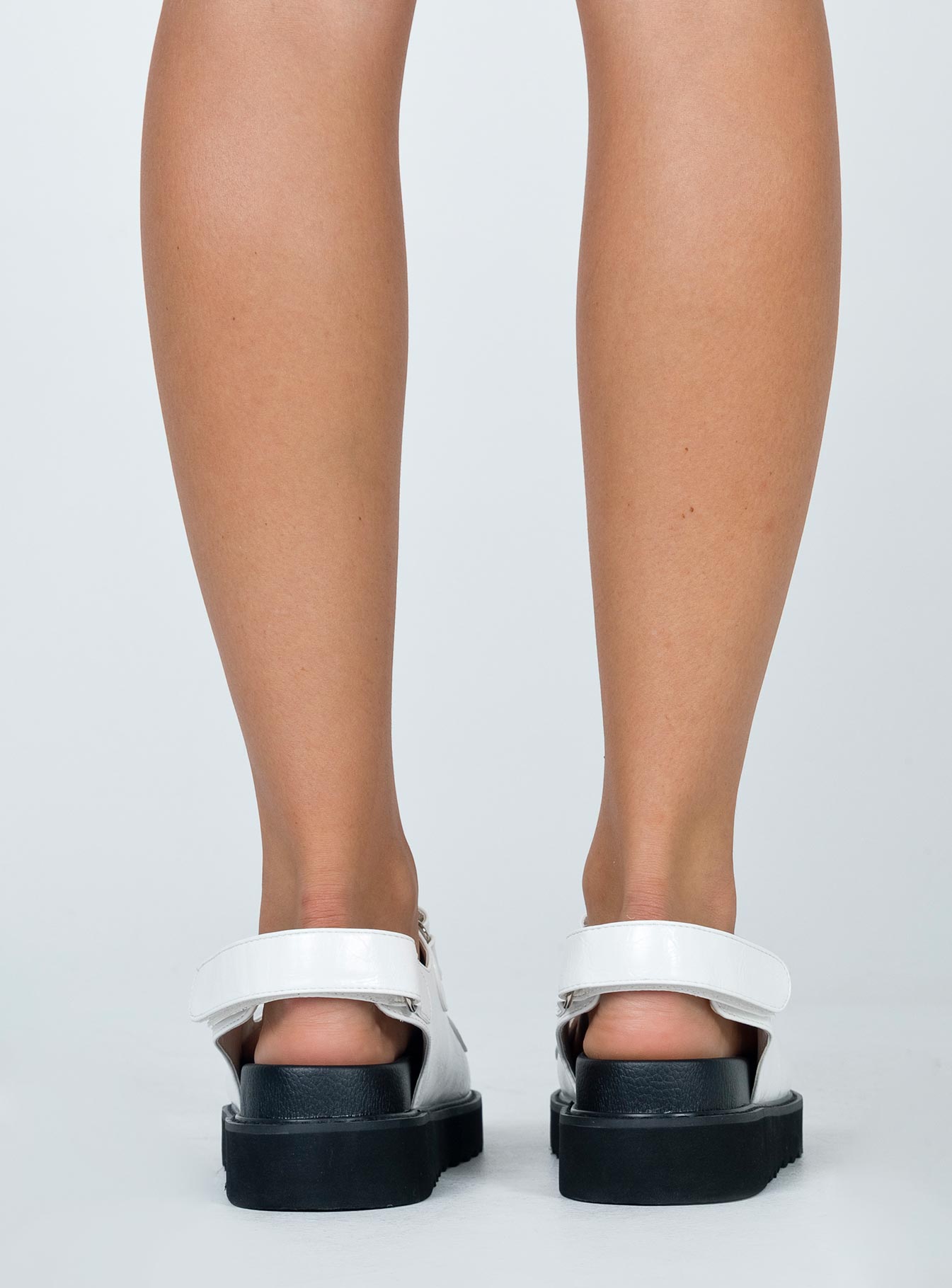 Rue Chunky Sandals White