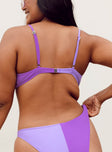 Rachel Bikini Top Purple