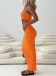Olia Maxi Dress Orange