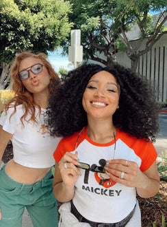 Disney I Love Mickey Tee White / Red