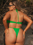 Ariella Bikini Top Green