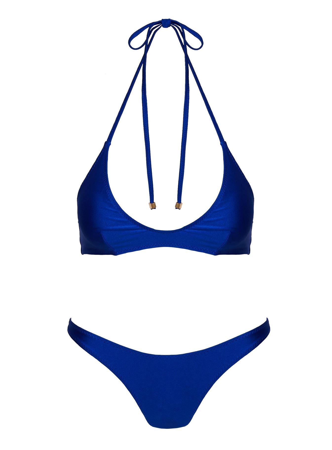 Blue Bikini bottoms High cut leg, cheeky cut bottoms, thin sides
