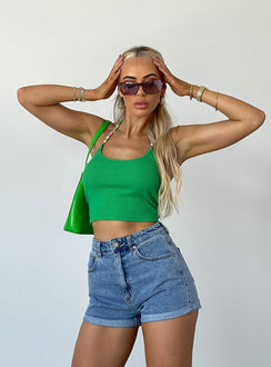 Abrand LA Blues High Relaxed Fit Shorts