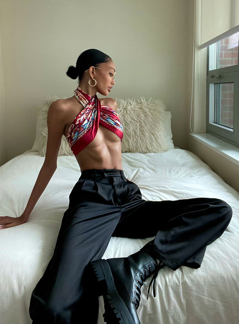 Gemini Satin Scarf Multi