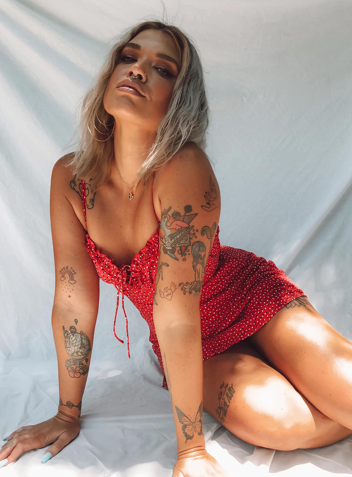 Love Birds Mini Dress