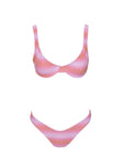 Sarah Underwire Bikini Top Pink / Orange