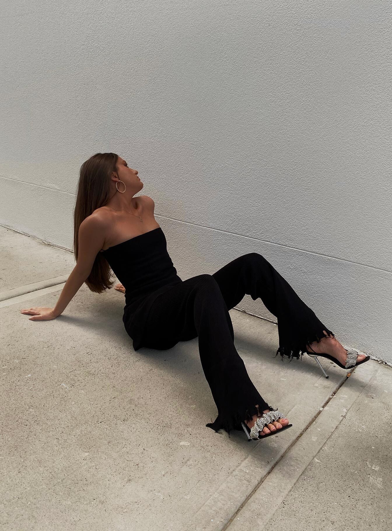 Anderson Strapless Top Black