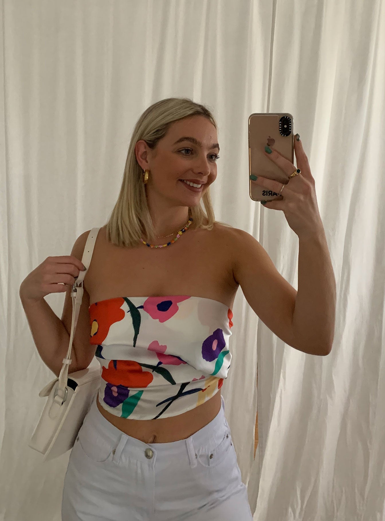 Painterly Hair Scarf